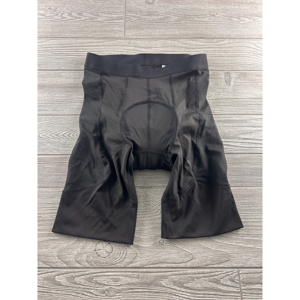 Patagonia Black Liner Sheer Leg Padded Cycling Biking Biker Shorts Womens 31